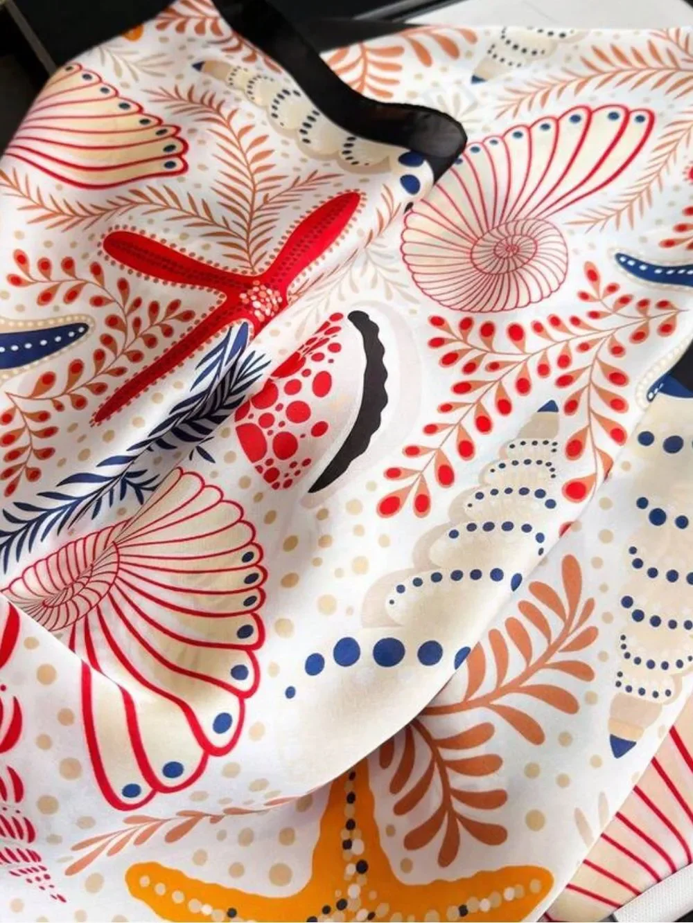 Starfish Print Scarf S169